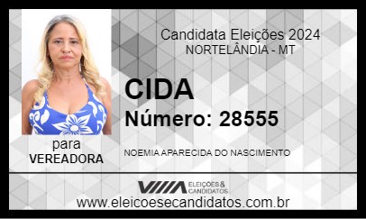 Candidato CIDA 2024 - NORTELÂNDIA - Eleições