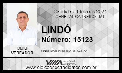 Candidato LINDÓ 2024 - GENERAL CARNEIRO - Eleições