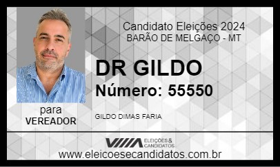 Candidato DR GILDO 2024 - BARÃO DE MELGAÇO - Eleições