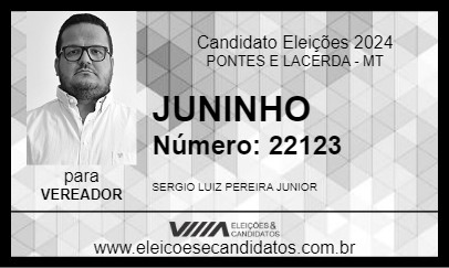 Candidato JUNINHO 2024 - PONTES E LACERDA - Eleições