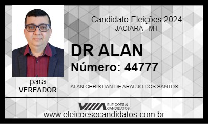 Candidato DR ALAN 2024 - JACIARA - Eleições