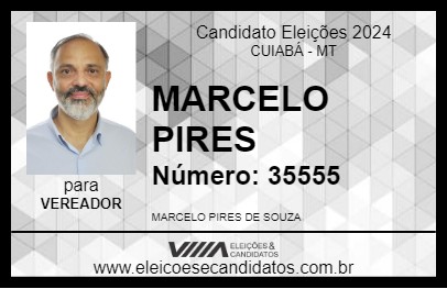 Candidato MARCELO PIRES 2024 - CUIABÁ - Eleições