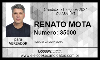 Candidato RENATO MOTA 2024 - CUIABÁ - Eleições