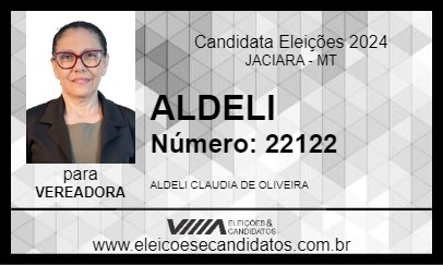 Candidato ALDELI 2024 - JACIARA - Eleições