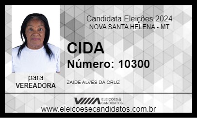 Candidato CIDA 2024 - NOVA SANTA HELENA - Eleições