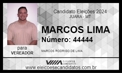 Candidato MARCOS LIMA 2024 - JUARA - Eleições