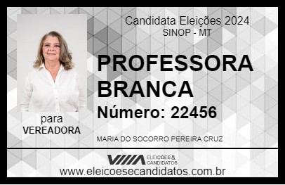 Candidato PROFESSORA BRANCA 2024 - SINOP - Eleições