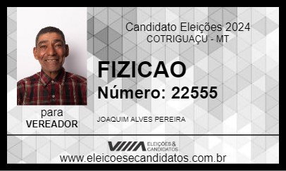 Candidato FIZICAO 2024 - COTRIGUAÇU - Eleições