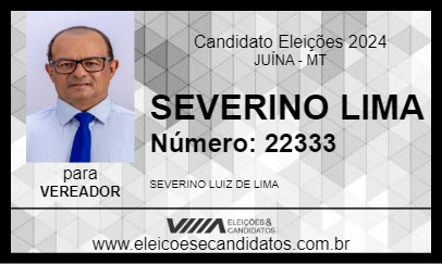 Candidato SEVERINO LIMA 2024 - JUÍNA - Eleições