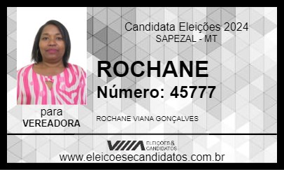 Candidato ROCHANE 2024 - SAPEZAL - Eleições