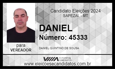 Candidato DANIEL 2024 - SAPEZAL - Eleições