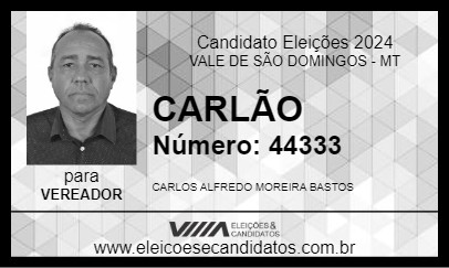 Candidato CARLÃO 2024 - VALE DE SÃO DOMINGOS - Eleições