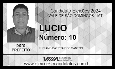 Candidato LUCIO 2024 - VALE DE SÃO DOMINGOS - Eleições