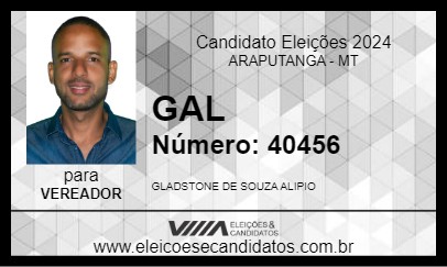 Candidato GAL 2024 - ARAPUTANGA - Eleições