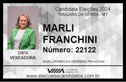 Candidato MARLI FRANCHINI 2024 - TANGARÁ DA SERRA - Eleições