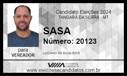 Candidato SASA 2024 - TANGARÁ DA SERRA - Eleições