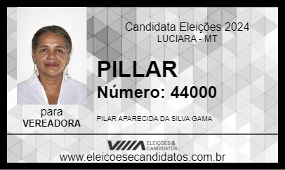 Candidato PILLAR 2024 - LUCIARA - Eleições