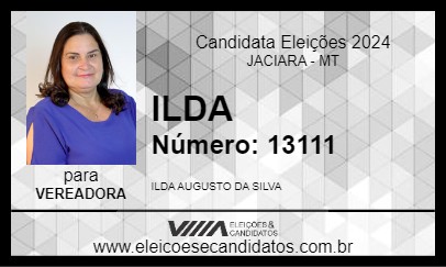 Candidato ILDA 2024 - JACIARA - Eleições