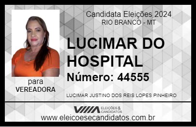 Candidato LUCIMAR DO HOSPITAL 2024 - RIO BRANCO - Eleições