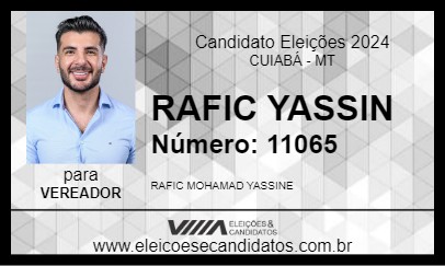 Candidato RAFIC YASSIN 2024 - CUIABÁ - Eleições