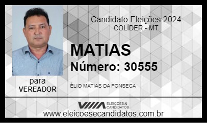 Candidato MATIAS 2024 - COLÍDER - Eleições