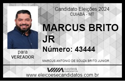 Candidato MARCUS BRITO JR 2024 - CUIABÁ - Eleições