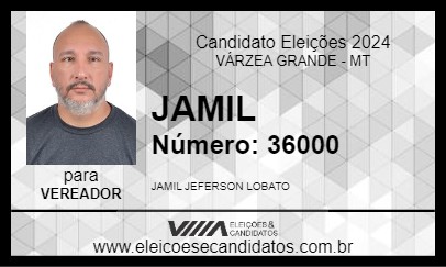 Candidato JAMIL 2024 - VÁRZEA GRANDE - Eleições