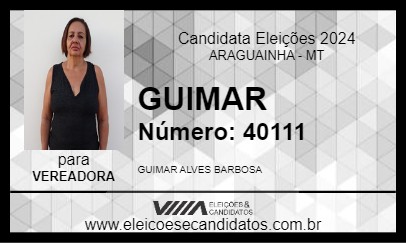 Candidato GUIMAR 2024 - ARAGUAINHA - Eleições