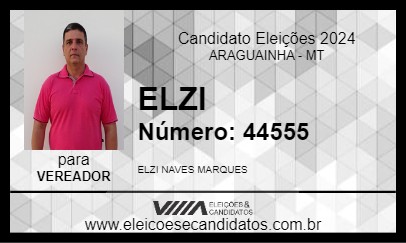 Candidato ELZI 2024 - ARAGUAINHA - Eleições