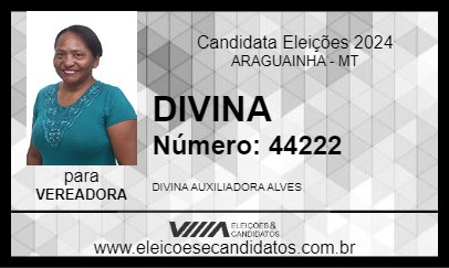 Candidato DIVINA 2024 - ARAGUAINHA - Eleições