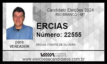 Candidato ERCIAS 2024 - RIO BRANCO - Eleições