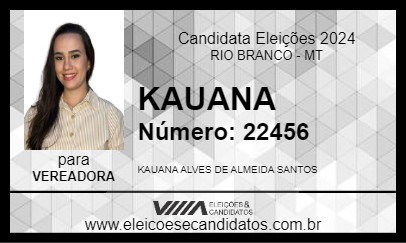 Candidato KAUANA 2024 - RIO BRANCO - Eleições