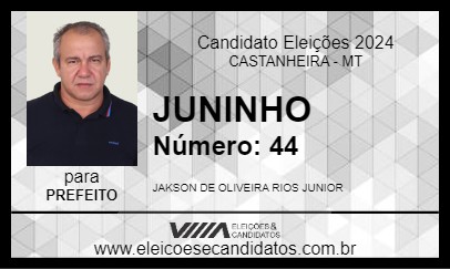 Candidato JUNINHO 2024 - CASTANHEIRA - Eleições