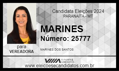 Candidato MARINES 2024 - PARANAÍTA - Eleições