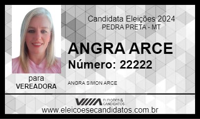 Candidato ANGRA ARCE 2024 - PEDRA PRETA - Eleições