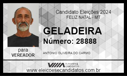 Candidato GELADEIRA 2024 - FELIZ NATAL - Eleições