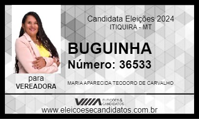 Candidato BUGUINHA 2024 - ITIQUIRA - Eleições