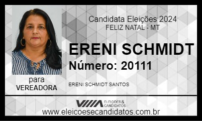 Candidato ERENI SCHMIDT 2024 - FELIZ NATAL - Eleições