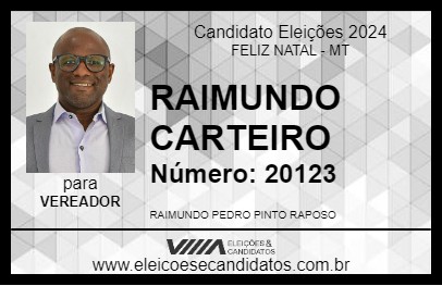 Candidato RAIMUNDO CARTEIRO 2024 - FELIZ NATAL - Eleições