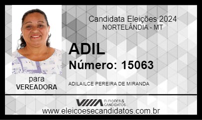 Candidato ADIL 2024 - NORTELÂNDIA - Eleições