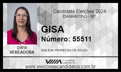 Candidato GISA 2024 - DIAMANTINO - Eleições