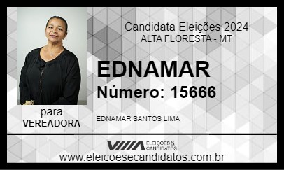 Candidato EDNAMAR 2024 - ALTA FLORESTA - Eleições