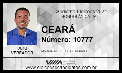 Candidato CEARÁ 2024 - RONDOLÂNDIA - Eleições