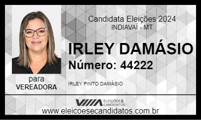 Candidato IRLEY DAMÁSIO 2024 - INDIAVAÍ - Eleições