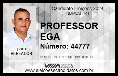 Candidato EGA 2024 - INDIAVAÍ - Eleições