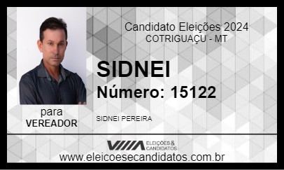 Candidato SIDNEI 2024 - COTRIGUAÇU - Eleições