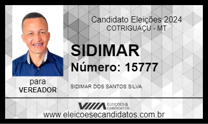 Candidato SIDIMAR 2024 - COTRIGUAÇU - Eleições