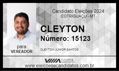 Candidato CLEYTON 2024 - COTRIGUAÇU - Eleições