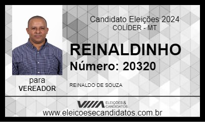 Candidato REINALDINHO 2024 - COLÍDER - Eleições