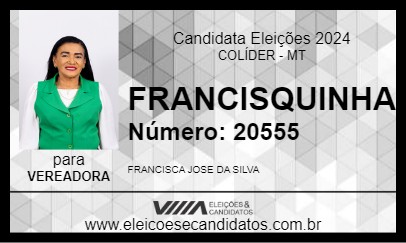 Candidato FRANCISQUINHA 2024 - COLÍDER - Eleições